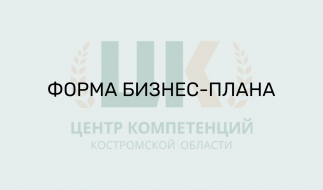 Форма бизнес-плана