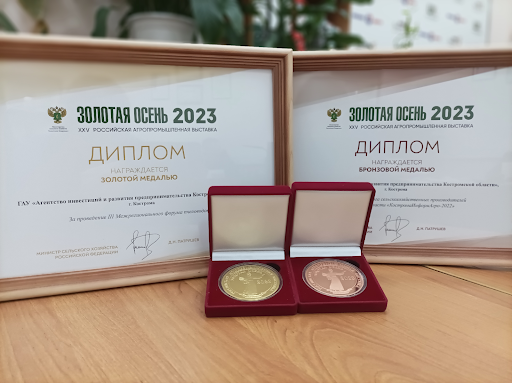 Грамоты Золотая осень 2023